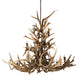 Meyda Lighting Antlers 65" 18-Light Antique Copper Elk Chandelier