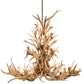 Meyda Lighting Antlers 65" 18-Light Antique Copper Elk Chandelier