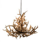 Meyda Lighting Antlers 65" 18-Light Antique Copper Elk Chandelier