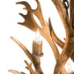 Meyda Lighting Antlers 65" 18-Light Antique Copper Elk Chandelier