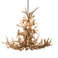 Meyda Lighting Antlers 65" 18-Light Antique Copper Elk Chandelier