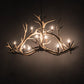 Meyda Lighting Antlers 67" 10-Light Antique Copper Elk Chandelier