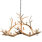 Meyda Lighting Antlers 67" 10-Light Antique Copper Elk Chandelier