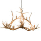 Meyda Lighting Antlers 67" 10-Light Antique Copper Elk Chandelier