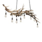 Meyda Lighting Antlers 69" 8-Light Mahogany Bronze Island Chandelier