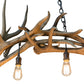 Meyda Lighting Antlers 69" 8-Light Mahogany Bronze Island Chandelier