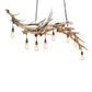 Meyda Lighting Antlers 69" 8-Light Mahogany Bronze Island Chandelier