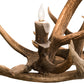 Meyda Lighting Antlers 70" 10-Light Antique Copper Elk Chandelier