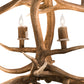 Meyda Lighting Antlers 70" 10-Light Antique Copper Elk Chandelier