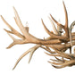 Meyda Lighting Antlers 71" 10-Light Antique Copper Deer Island Chandelier