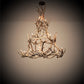 Meyda Lighting Antlers 72" 16-Light Mahogany Bronze Elk Chandelier