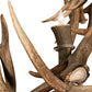 Meyda Lighting Antlers 72" 16-Light Mahogany Bronze Elk Chandelier