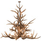 Meyda Lighting Antlers 72" 24-Light Antique Copper Elk Chandelier