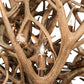 Meyda Lighting Antlers 84" 16-Light Mahogany Bronze & Deer Antlers Chandelier