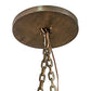 Meyda Lighting Antlers 84" 16-Light Mahogany Bronze & Deer Antlers Chandelier