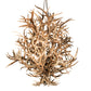 Meyda Lighting Antlers 84" 16-Light Mahogany Bronze & Deer Antlers Chandelier