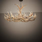 Meyda Lighting Antlers 84" 18-Light Antique Copper Elk & Mule Deer Chandelier