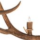Meyda Lighting Antlers 85" 12-Light Antique Copper Chandelier