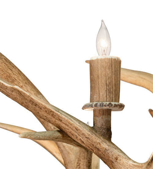 Meyda Lighting Antlers 90" 20-Light Antlers Elk Chandelier