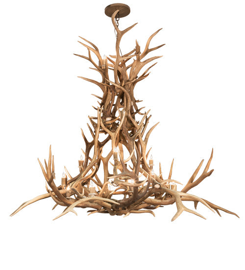 Meyda Lighting Antlers 90" 20-Light Antlers Elk Chandelier
