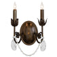 Meyda Lighting Antonia 10" 2-Light Antique Copper Wall Sconce