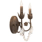 Meyda Lighting Antonia 10" 2-Light Corinth Wall Sconce