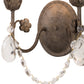 Meyda Lighting Antonia 10" 2-Light Corinth Wall Sconce