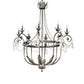 Meyda Lighting Antonia 241448 40" 8-Light French Bronze Chandelier