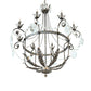 Meyda Lighting Antonia 241448 40" 8-Light French Bronze Chandelier