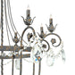 Meyda Lighting Antonia 241448 40" 8-Light French Bronze Chandelier
