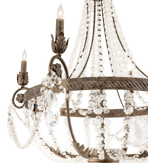 Meyda Lighting Antonia 34" 4-Light Corinth Chandelier