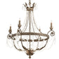 Meyda Lighting Antonia 34" 4-Light Corinth Chandelier
