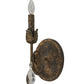 Meyda Lighting Antonia 5" Old Gold Wall Sconce