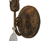 Meyda Lighting Antonia 5" Old Gold Wall Sconce