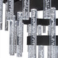 Meyda Lighting Aquagen 60" 3-Tier LED Gunmetal Gray Chandelier With Clear Shade Glass