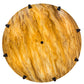Meyda Lighting Araneta 247538 61" 12-Light Timeless Bronze Semi-flush Mount Light With Travertine Idalight Shade Glass