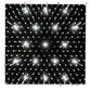 Meyda Lighting Arendelle 48"Sq 33-Light Solar Black Chandelier With Clear Shade Glass