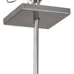 Meyda Lighting Argyle 26" 5-Light Nickel Pendant Light With White Statuario Idalight Shade