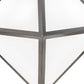 Meyda Lighting Argyle 26" 5-Light Nickel Pendant Light With White Statuario Idalight Shade