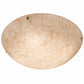 Meyda Lighting Artesia 48" 8-Light Golden Bronze Flush Mount Light With Gold Parchment Idalight Shade