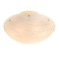 Meyda Lighting Artesia 60" 12-Light Gold Metallic Flush Mount Light With Whitestone Idalight Shade