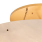 Meyda Lighting Artesia 60" 12-Light Gold Metallic Flush Mount Light With Whitestone Idalight Shade