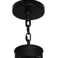Meyda Lighting Asen 48" 27-Light 2-Tier Costello Black Chandelier With Ivory Faux Candlelight