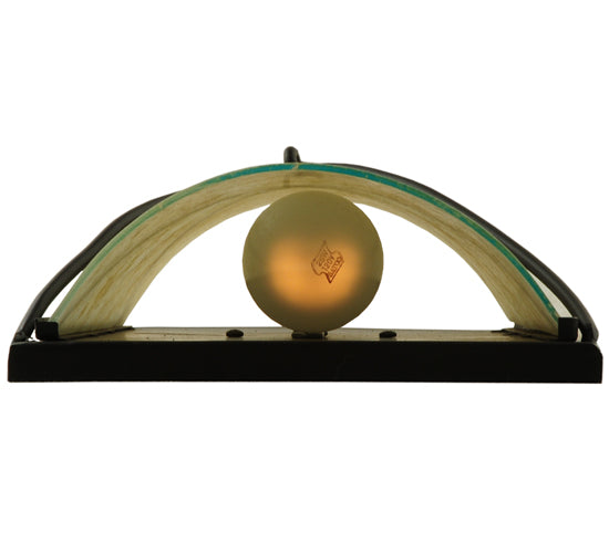 Meyda Lighting Aspen 9" 2-Light Oil Rubbed Bronze Wall Sconce With Clear Seeded Shade Glass