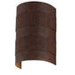 Meyda Lighting Aterra 9" Rusty Nail Wall Sconce