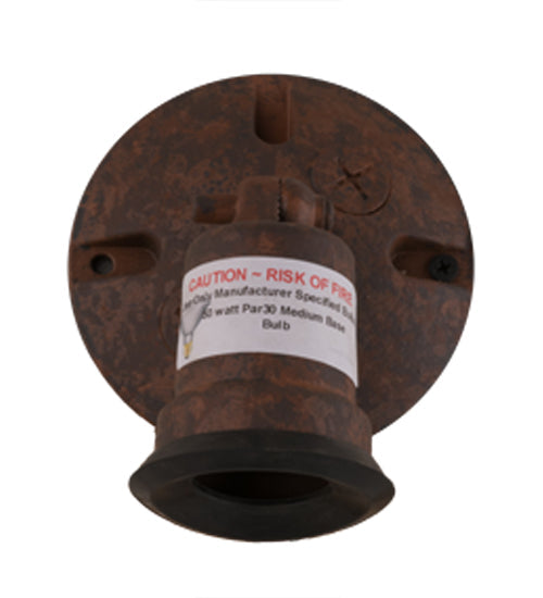 Meyda Lighting Aterra 9" Rusty Nail Wall Sconce