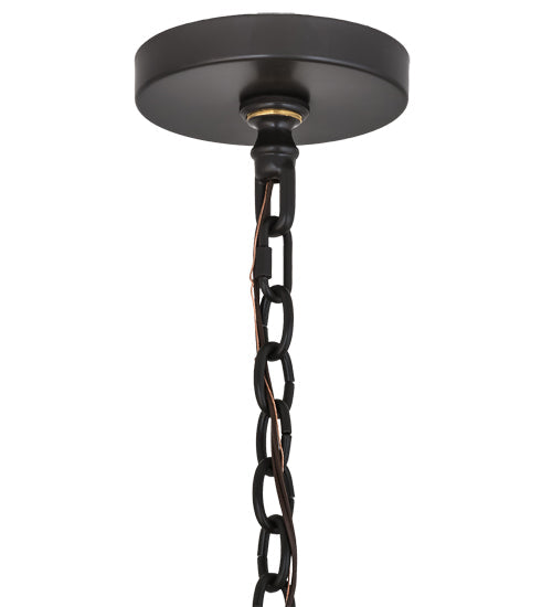 Meyda Lighting Atom Enerjisi 30" 6-Light Timeless Bronze Chandelier