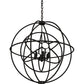 Meyda Lighting Atom Enerjisi 30" 6-Light Timeless Bronze Chandelier