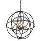 Meyda Lighting Atom Enerjisi 30" 6-Light Timeless Bronze Chandelier