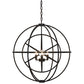 Meyda Lighting Atom Enerjisi 30" 6-Light Timeless Bronze Chandelier